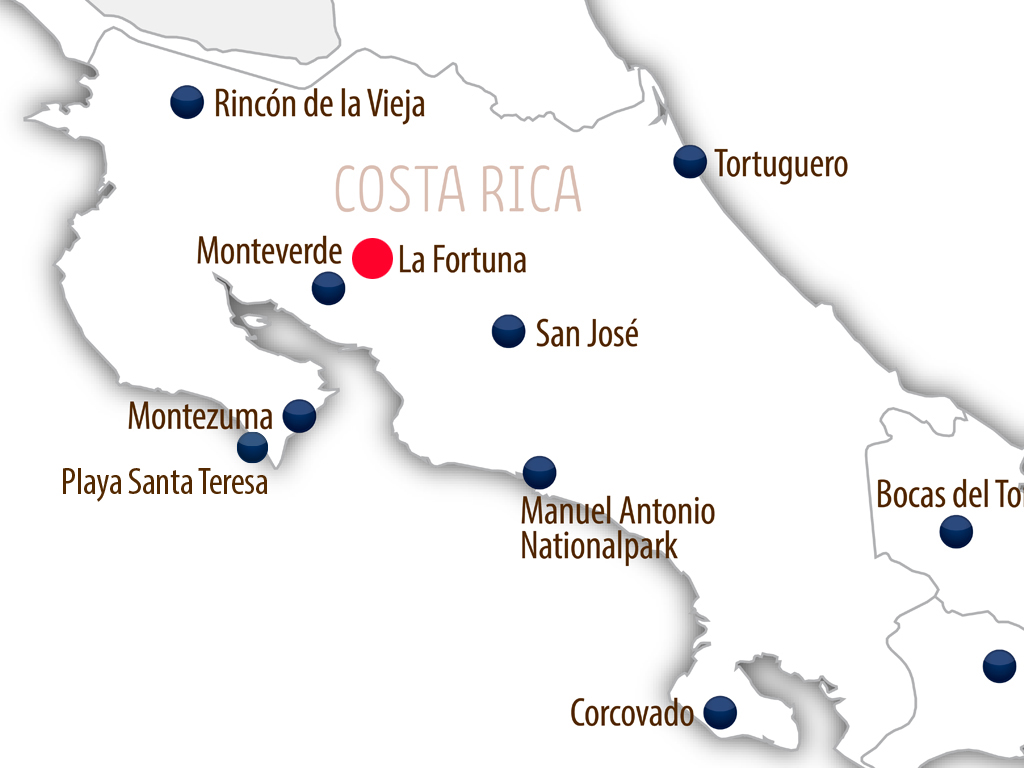 La Fortuna_Map
